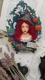 Gertrude la strega, art doll frame